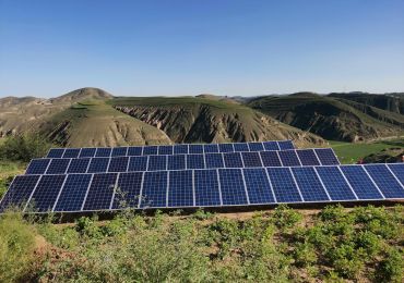 Aplicación del sistema de riego inteligente solar en zonas montañosas