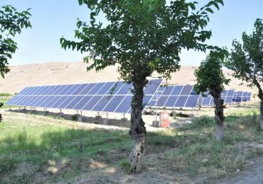 Sistema de bombeo solar de 45 kW en Uzbekistán