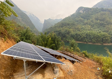 Sistema de bombeo solar de 45 kW en Guizhou