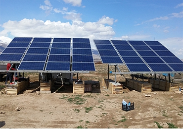 Sistema de bombeo solar de 7,5 kW en Turquía