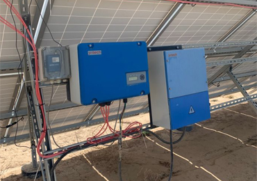 Sistema de bombeo solar de 7,5 kW y 4 kW en Yulin, Shaanxi