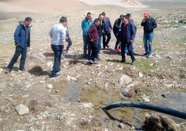 Sistema de suministro de agua solar de 1,5 kW en el Tíbet