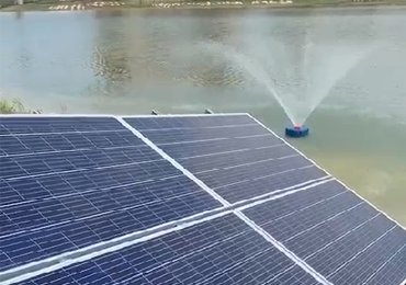 Sistema de aireación solar de 6 unidades de 750 W en Anqing