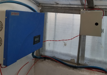 Proyecto de sistema solar aislado de la red de 5 kVA en el Tíbet