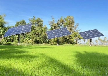 Sistema de bombeo solar de 280 kW en Camboya