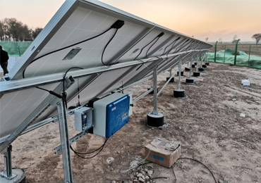 Sistema de bombeo solar de 4 kW en Shaanxi