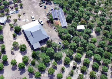 Sistema de bombeo solar de 11 kW en Camboya
