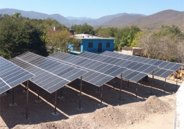Sistema de bombeo solar de 37KW en México