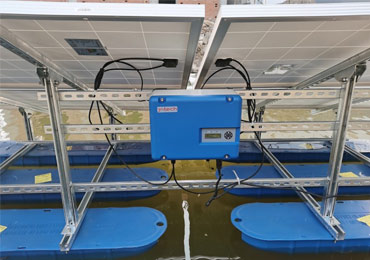 Sistema de aireación solar de 11 unidades de 750 W en Suzhou, Jiangsu