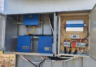 Sistema de bombeo solar y sistema de almacenamiento de energía solar en Camboya