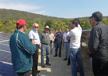 Sistema de bombeo solar de 22 kW en México
