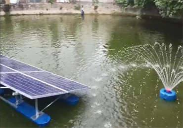 Sistemas de aireación solar de 750 W en Shenzhen