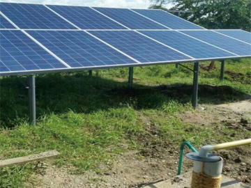 Sistema de bombeo solar de 10 unidades de 2,2 kW en Columbia
