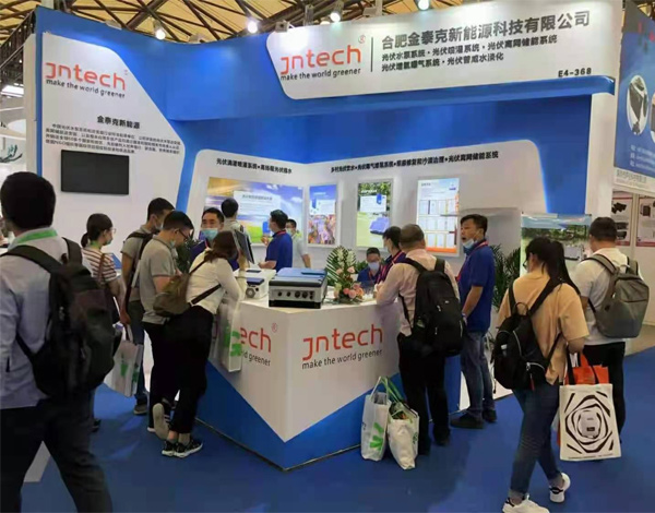 Jntech debuta en la exposición fotovoltaica SNEC de Shanghái 2021