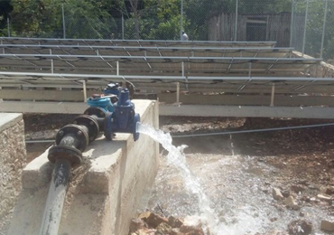Sistema de bombeo solar de 2 juegos de 7,5 kW en México