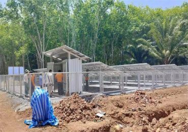3 sistemas de bombeo solar de 11 kW en Tailandia
