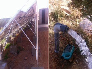 Sistema de bombeo solar de 18,5 kW en Marruecos
