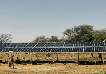 Sistema de bombeo solar de 11 kW en Sudán
