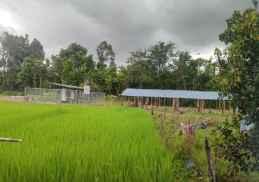 Sistema de riego solar + almacenamiento de energía, proyecto de la ONU/FAO en Laos