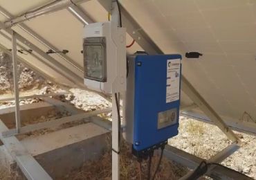 Sistema de bombeo solar de 1,1 kW en Portugal