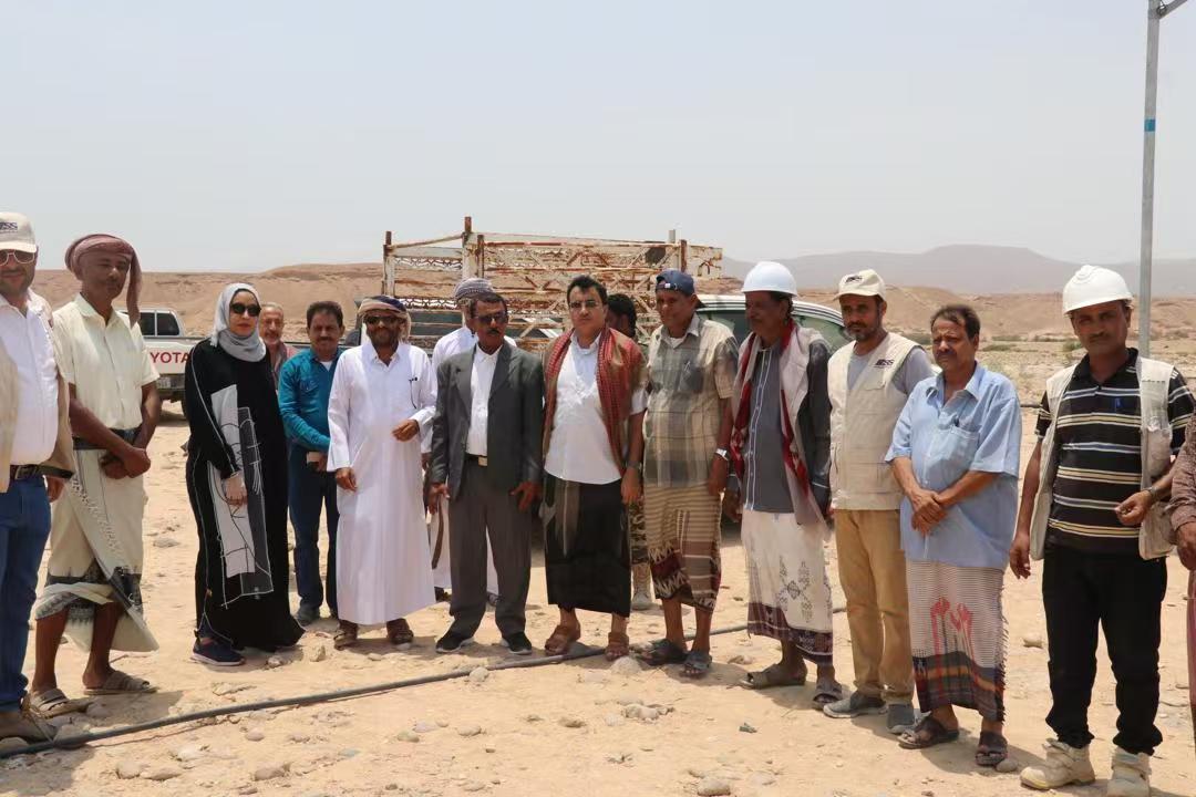 Instalaciones de sistemas solares de agua de 55 kW y 45 kW en la gobernación de Mahrah, Yemen, 18 de septiembre de 2024