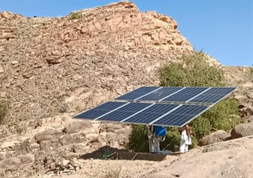 Sistema de bombeo solar de 7,5 kW en Pakistán